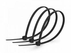 Хомут, стяжка кабельная нейлоновая 2,5х150 черная (уп. 100шт)