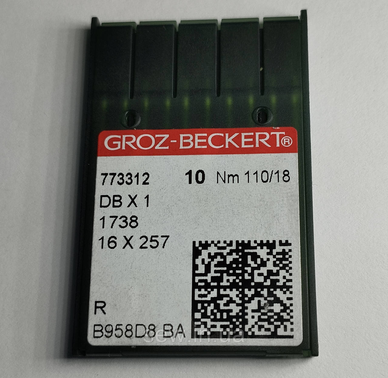 Голки Groz-Beckert DBx1 No 110