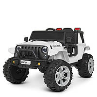 Детский электромобиль Джип Bambi M 4282 EBLR-1 Jeep Wrangler, белый