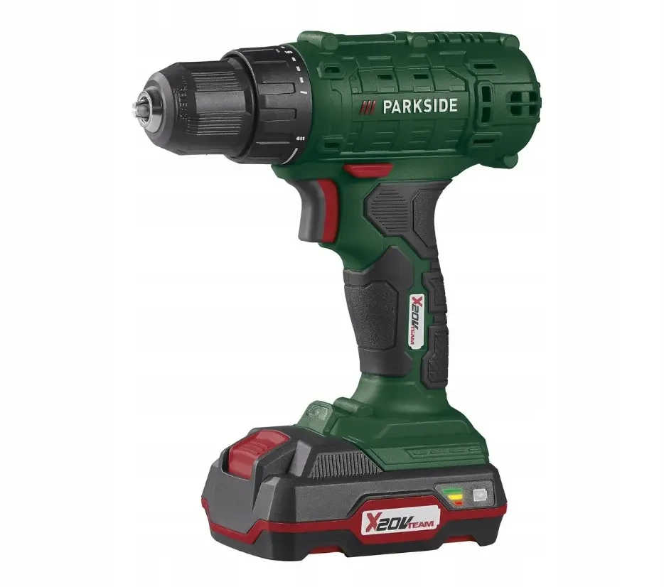 Акумуляторний шуруповерт Parkside PBSA 20 LI A 1