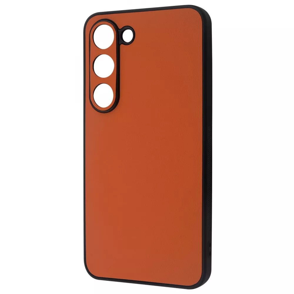 Чохол для телефону PRC Leather Case Samsung Galaxy S23 Orange
