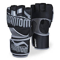 Бинты-перчатки Phantom Impact Neopren Gel, Black/Grey S/M