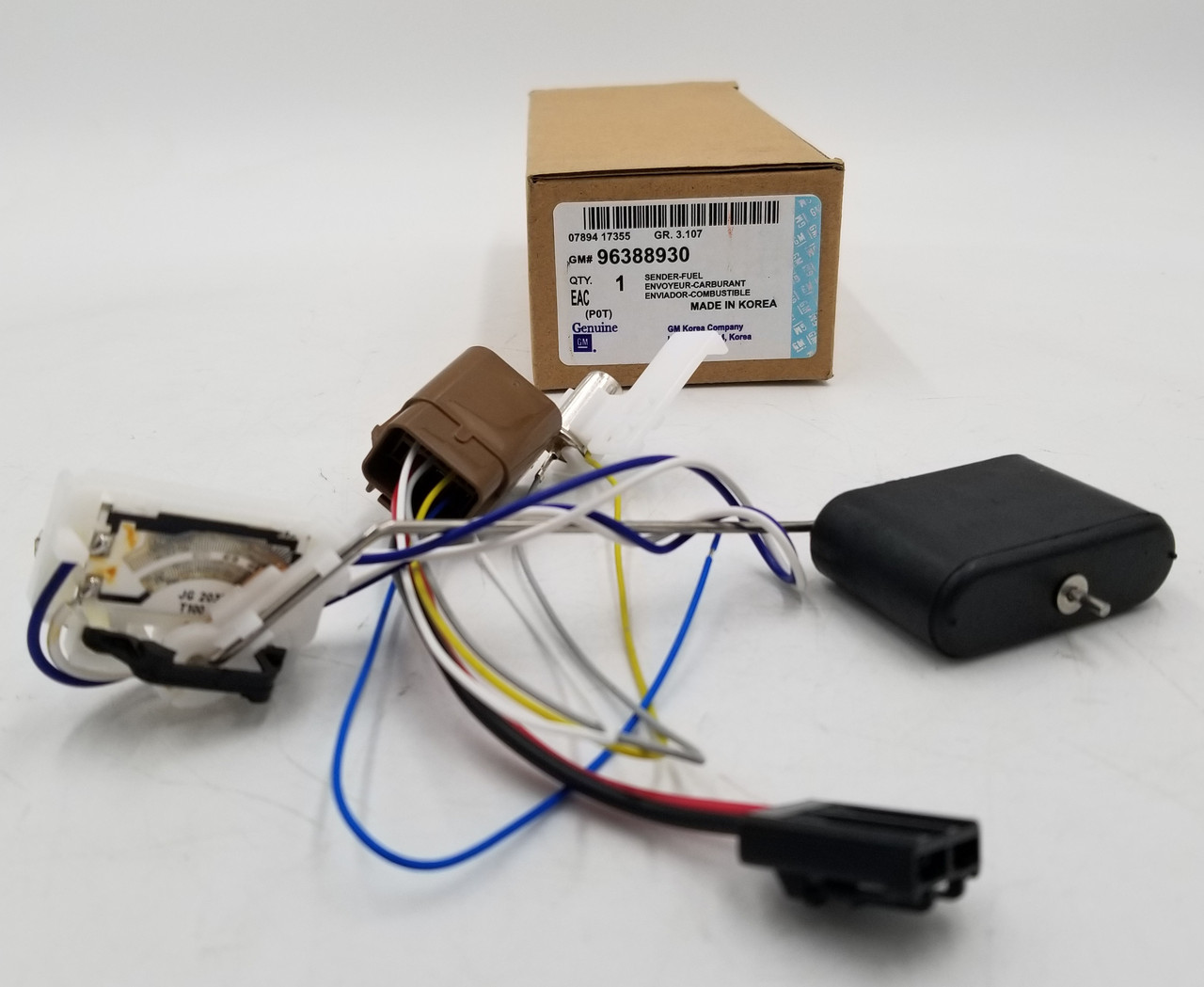 Датчик рівня палива Ланос, Сенс (з датчиком лампочки) GM Корея, фото 1