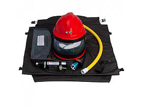 Шолом піскоструминний HY-02A і HY-02B, з регулятором температури, система охолодження бленди ID