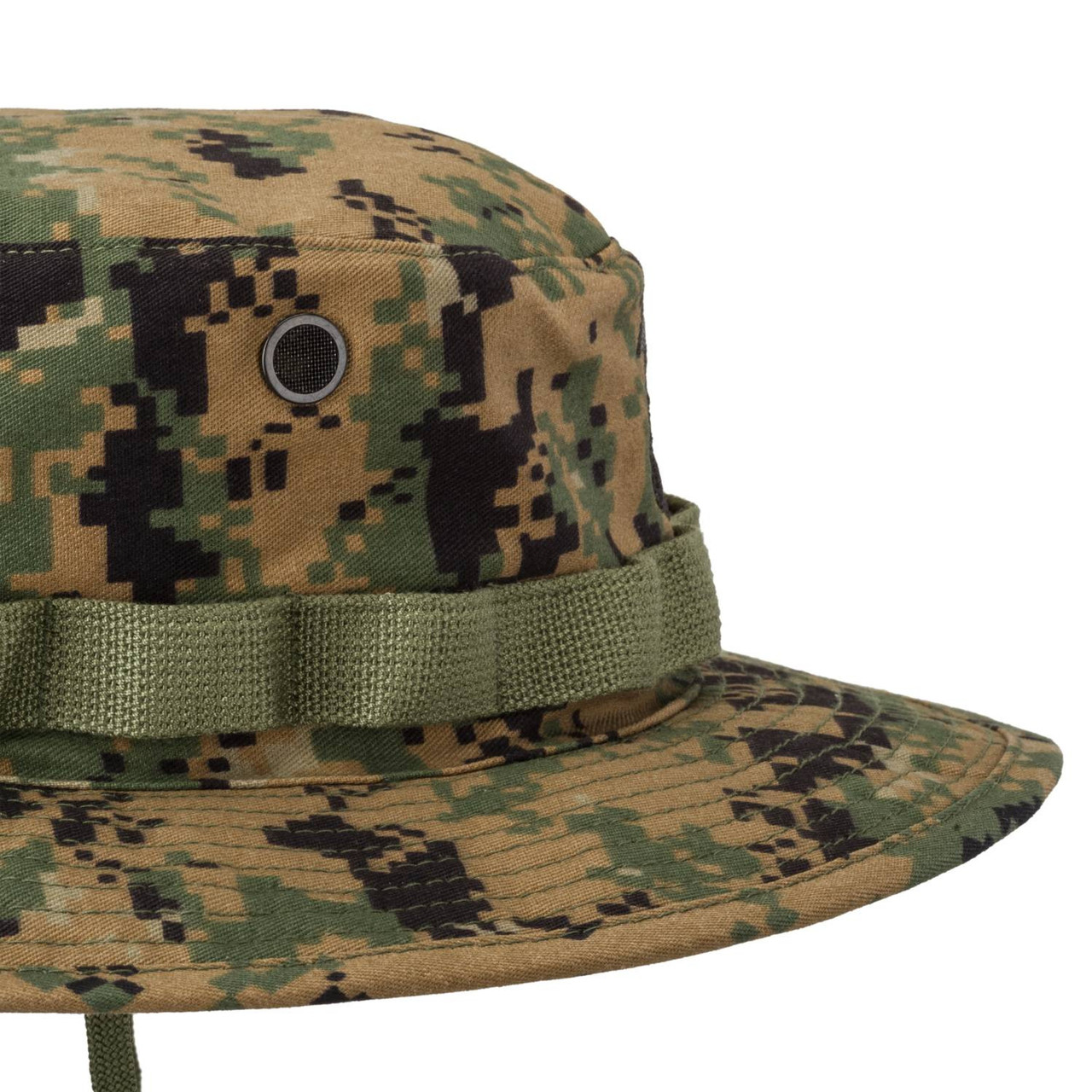 Панама военная Helikon-Tex® USMC Boonie Hat - PolyCotton Twill - USMC Digital Woodland - фото 5 - id-p293906261