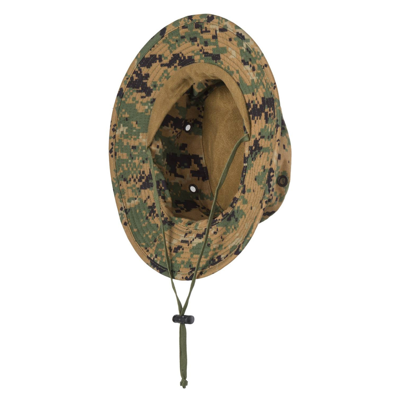 Панама военная Helikon-Tex® USMC Boonie Hat - PolyCotton Twill - USMC Digital Woodland - фото 6 - id-p293906261