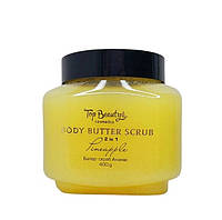 Скраб батер для тіла 2в1 Top Beauty Body Butter Scrub Pineapple, 400 г