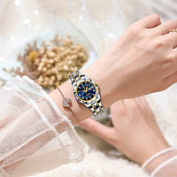 Женские часы Poedagar Stava Lady Shopingo, круглые, металические, эксклюзивные, водостойкость, quartz, D C
