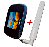 4G+3G WiFi роутер Novatel MiFi 7000 LTE Cat 9 до 450 мб/с (4400mAh)(KS,VD,Life) + антена 12dBi SMA-TS9 Укр.