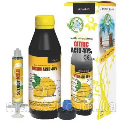 Лимонная кислота CITRIC ACID Plus 40%, 400г - фото 1 - id-p2090883657