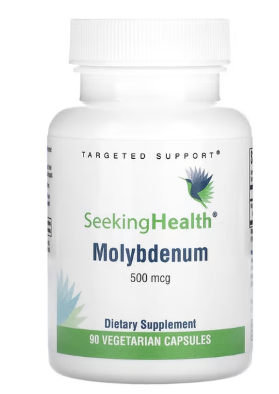 Seeking Health, Molybdenum, молибден, 500 мкг, 90 растительных капсул