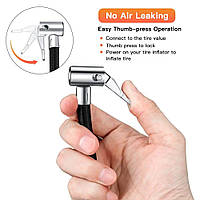 Автомобільний шланг подовжувач, адаптер для насоса компресора. Мідь, 8 мм, 60 см