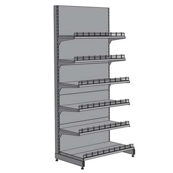 Пристінні торгові стелажі односторонні б/у (вживані)