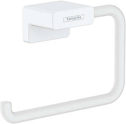 Тримач туалетного паперу Hansgrohe AddStoris 41771700 білий матовий