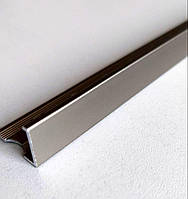 Універсальний Г-подібний профіль для плитки до 12 мм L-2.7 м АП-12