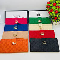 Женский кошелек Gucci 20*11 см (эко-кожа)