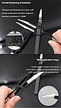 Сумкнутний пінцет жароміцний з керамічними наконечниками (косою), фото 6