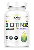 Біотин Genius Nutrition Biotin B7 60 таблеток