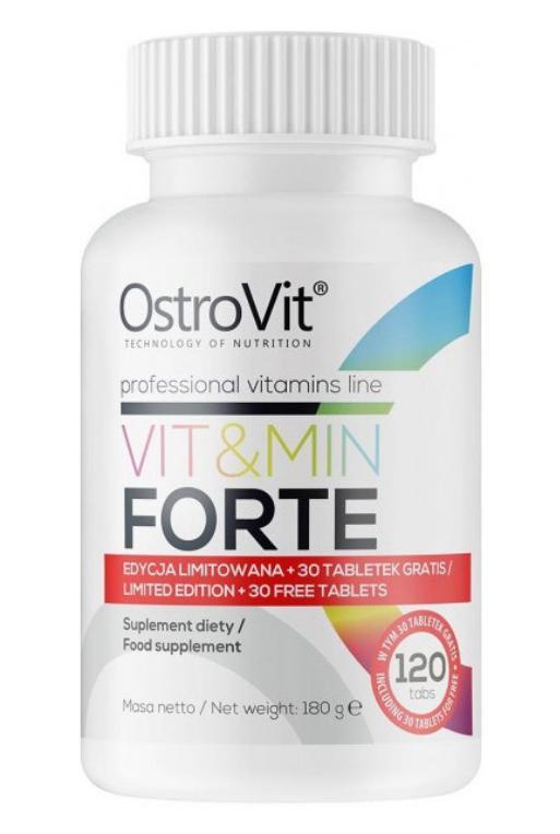 Вітаміни OstroVit Vit&Min 100% FORTE 120 таблеток