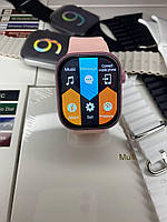 Smart watch Hk9 SE Apple Бюджетные Смарт Часы Розовые