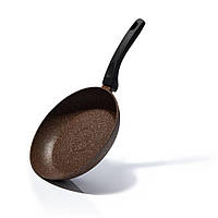 Сковорода универсальная Fissman Fuego Stone Chocolate FS-4264 24 см коричневая i