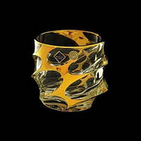 Набор низких стаканов для виски Bohemia Calypso Gold 29j39/0/79J95/300 300 мл 6 шт h