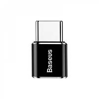 Переходник Baseus Micro USB to Type-C black