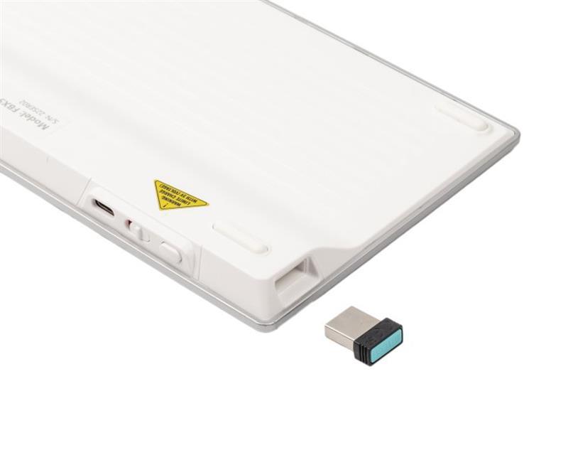 Клавіатура A4Tech Fstyler FBX51C White Білий DS