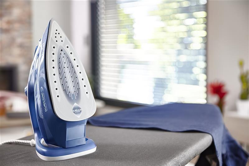 Праска Tefal Easygliss Plus FV5735E0 синій з білим DS, фото 1