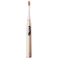 Розумна зубна електрощітка Oclean X Pro Digital Electric Toothbrush Champagne Gold (6970810552553) DS