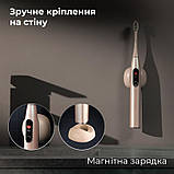 Розумна зубна електрощітка Oclean X Pro Digital Electric Toothbrush Champagne Gold (6970810552553) DS, фото 5