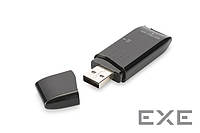Кардридер DIGITUS USB 2.0 SD/MicroSD (DA-70310-3)
