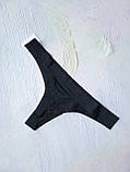 Трусики стрінги жіночі безшовні NewLook Чорні, фото 3