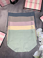 Бесшовные трусики слипы Victoria s Secret Зеленые,бежевые, серые, розовые,коричневые wu079