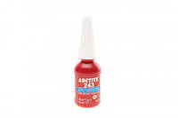 LOCTITE 243, 10ML фиксатор резьбы (синий)(средней прочности), макс. диаметр резьбы М36 1918989