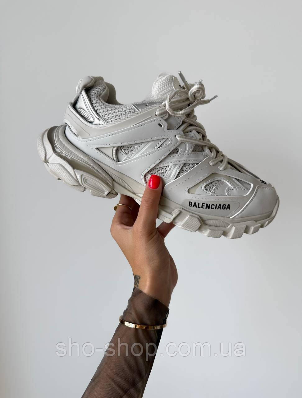 Кроссовки Balenciaga Track White Premium, фото 1