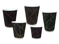 Стакан гофрований Смуга