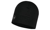 Шапка Buff MIDWEIGHT MERINO WOOL HAT solid black