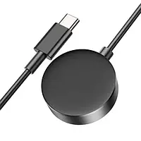 Бездротовий зарядний пристрій Hoco CW48 SAM smart watch wireless charger Black