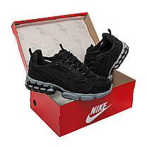 Кросівки чоловічі Nike Stussy Air Zoom Spiridon Cage 2 Black Найк Спірідон чорні текстиль демісезон, фото 3