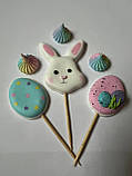 «Зайчик і веселка» великодня декор, фото 3