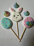 «Зайчик і веселка» великодня декор, фото 2