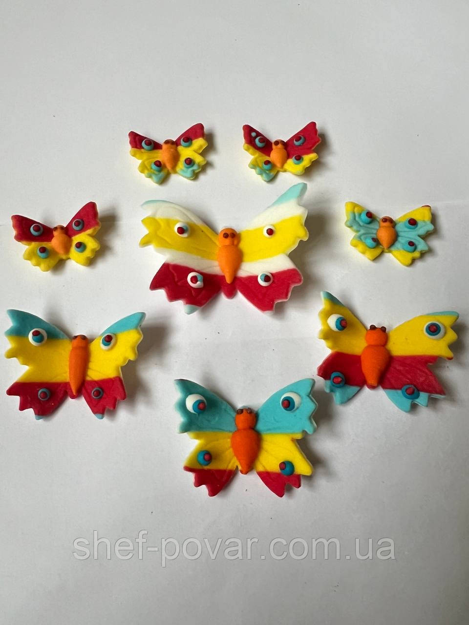 «Метелики» кондитерський декор, фото 1