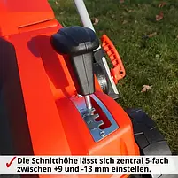 Аератор HECHT1848 електричний  2в1, 1800 Вт, для газонів до 1200м², аерації -13 до 9мм, робоча ширина 40см, травозбірник 55л, фото 5