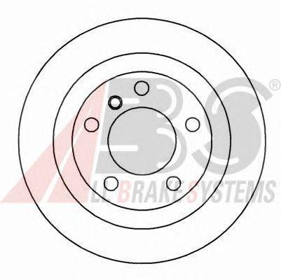 Гальмівний диск задн. E39 (95-03), фото 1