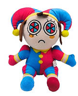 Помні 25 см м'яка іграшка pomni дивовижний цифровий цирк the amazing digital circus сидяча