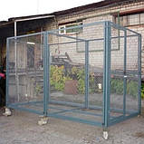 Сітка Рабиця 60*60 оцинкована, діаметр 1,6, висота 1,8м для забору., фото 5