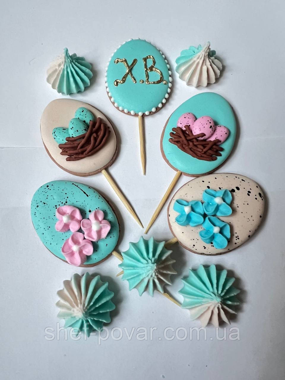 Кондитерська прикраса «Весела Великодня N6», фото 1