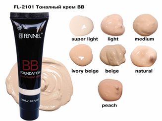 Тональний крем "BB Foundation" Беж Fennel