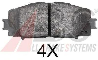 Гальмівні колодки пер. Prius 08-